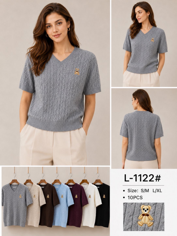 Bluzki damskie Roz S/M-L/XL , Mix Kolor Paczka 10 szt